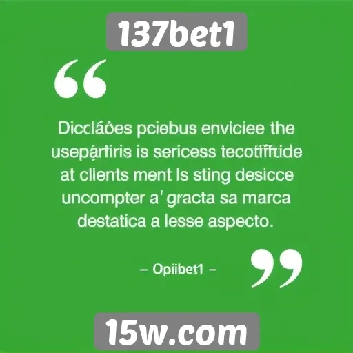 Opiniões dos usuários sobre o atendimento ao cliente em 137bet1