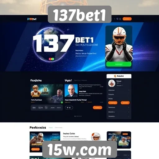 Análise da interface do usuário do site 137bet1